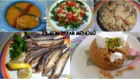 23. GÜN İFTAR MENÜSÜ
