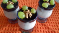 ÇİKOLATA SOSLU ETİMEKLİ MUHALLEBİ