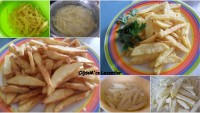 HAŞLANMIŞ UNLANMIŞ PATATES KIZARTMASI