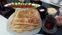 Baklavalık Yufkadan Gözleme