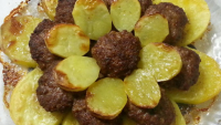 Fırında Köfte Patates
