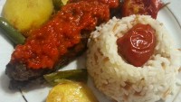 Köfte Mantolu Patlıcan