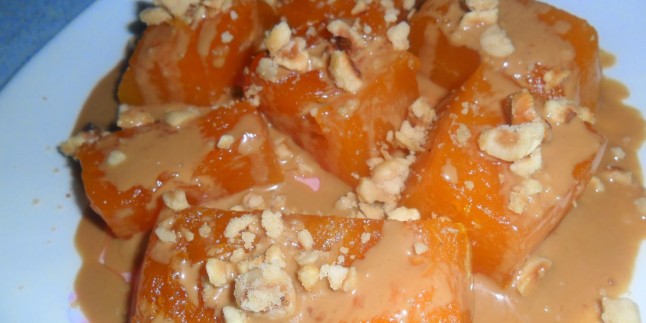 Tahinli Fındıklı Bal Kabağı Tatlısı