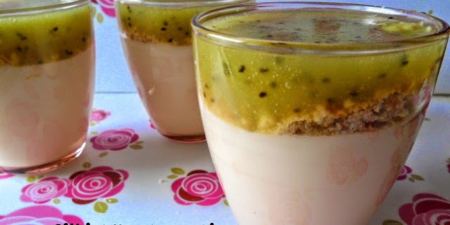 KİVİ SOSLU SÜTLÜ TATLI