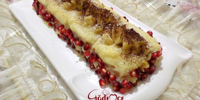 Muzlu pudingli etimek tatlısı