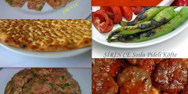 Evde Soslu Pideli Köfte