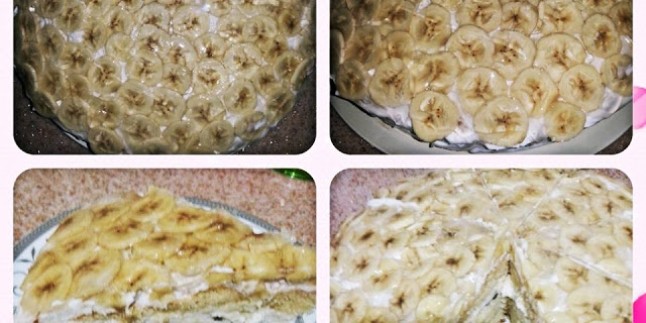 MUZLU YAŞ PASTA