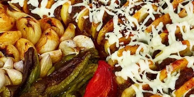 Fırında Patatesli Köfte