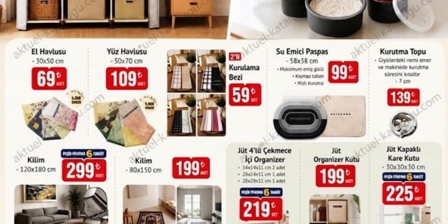 Bim Market 17 TEMMUZ 2026 Aktüel İndirimli Ürünler Kataloğu